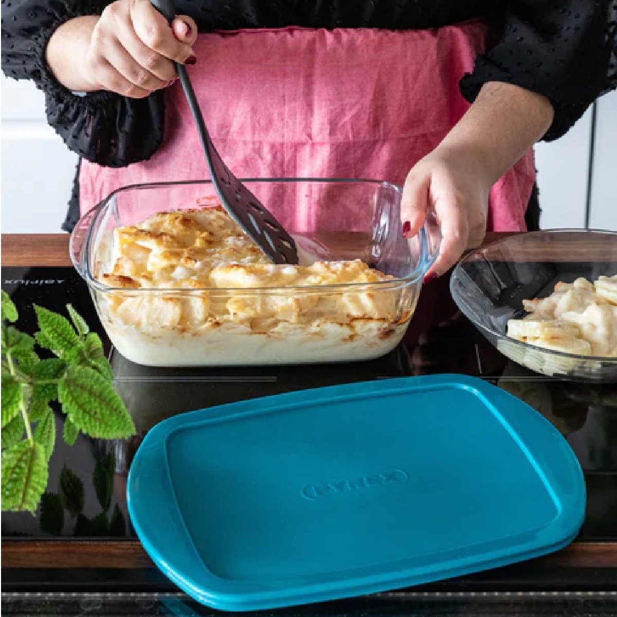 PYREX - Cook & Store Schaal Rechthoek - Inclusief Deksel - 1,1l — cadeau in Kookcadeaus - foto 7