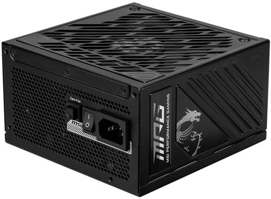 MSI MPG A850GS PCIE5 24-pin ATX Black 850W 80 Plus Gold