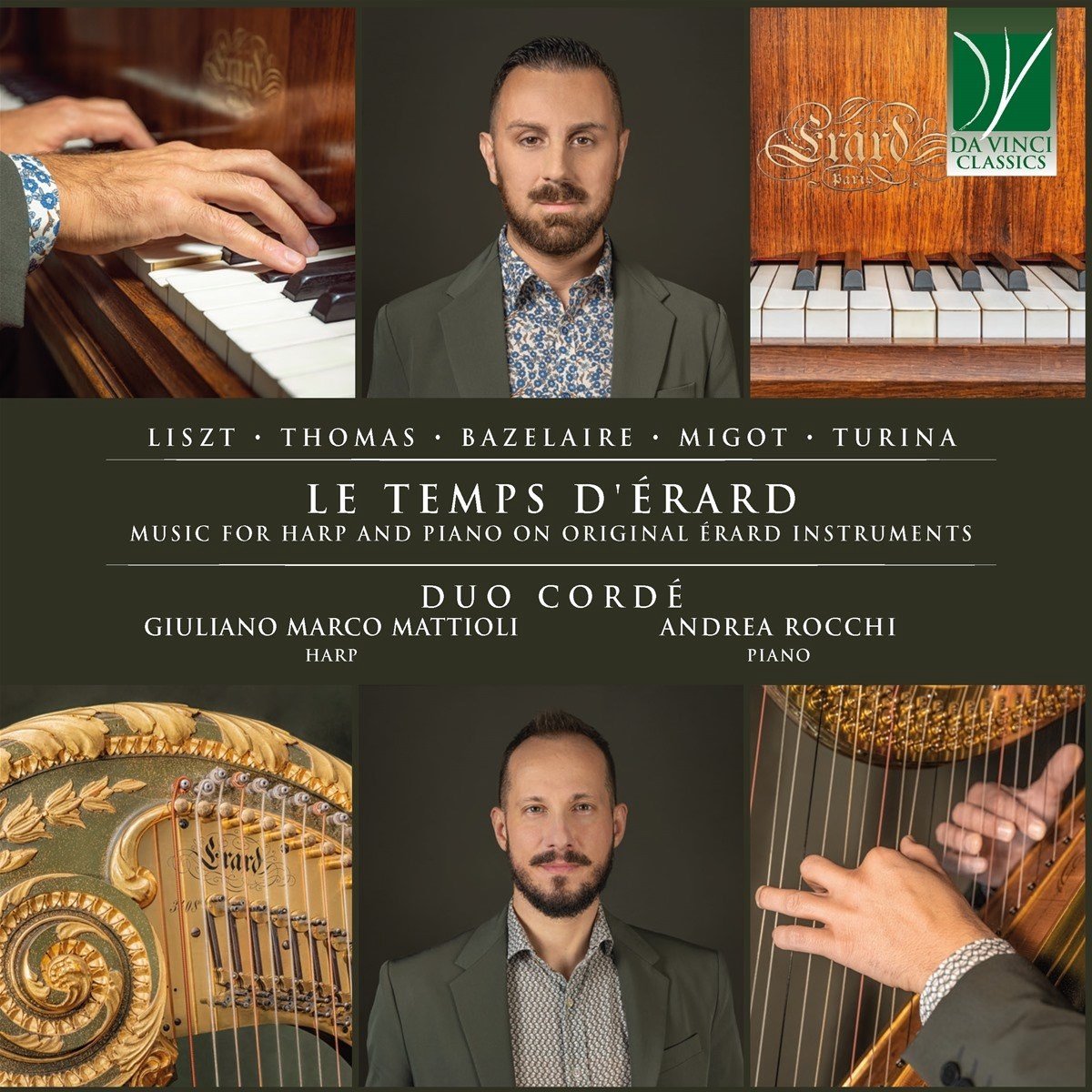 Duo Cordé - Le Temps D'Érard: Music For Harp And Piano On Original Érard Instruments (CD)