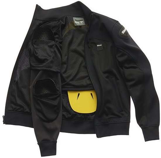 Giacca Softshell Blauer Easy Pro Uomo Rossa - Taglia XL, Antivento, Impermeabile, Con Protezioni