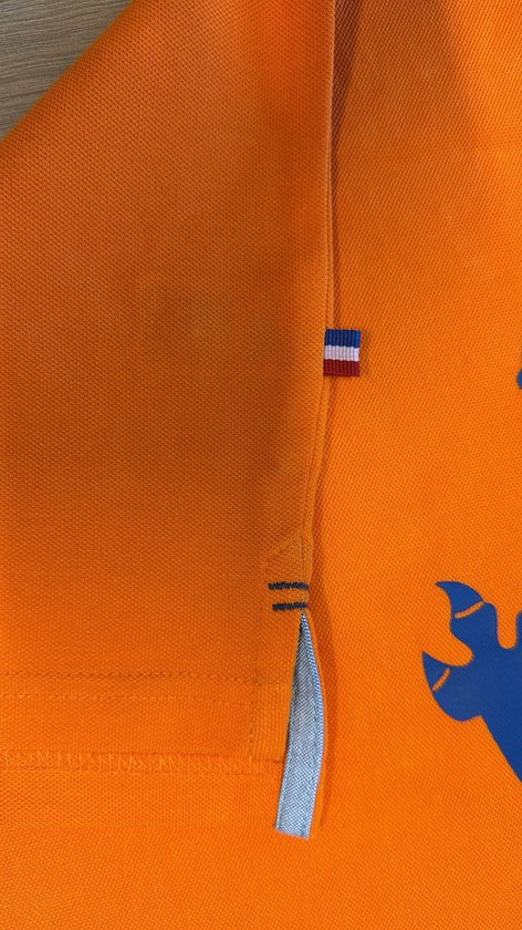 Polo Hup Holland Hup - taille 3XL - polo orange - manches courtes - Lion - Fête du Roi - Ligue des Nations - Jeux Paralympiques - Championnat d'Europe - Championnat du Monde - Formule 1 - cyclisme - Jeux Olympiques