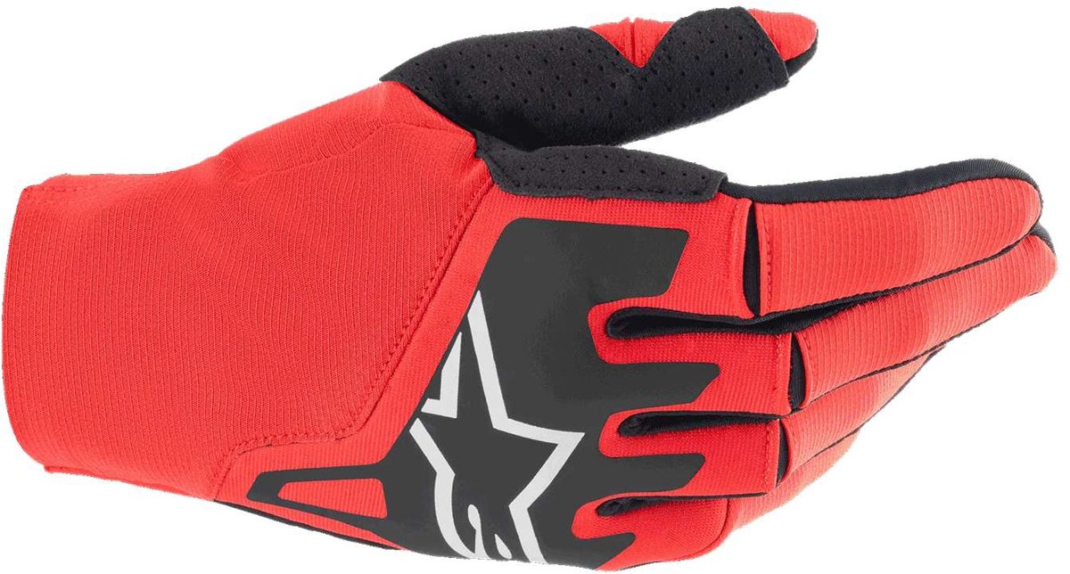 Alpinestars Techstar Handschoenen Mars Rood Zwart - Handschoen