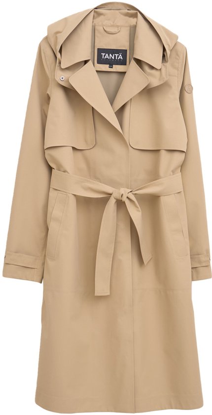 Beige regenjas / trenchcoat Tage van Tantä M