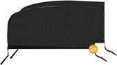 R2B Zonnescherm Auto Zijruit - 2 Stuks - UV Protectie - Zonnescherm Auto Baby & Kind - Zonwering Auto - Zonwering Raam - Auto Zonnescherm - Auto Accessoires
