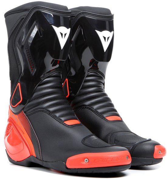 Dainese Nexus 2 Zwart Rood Fluo Motorlaarzen - Maat 41 - Laars