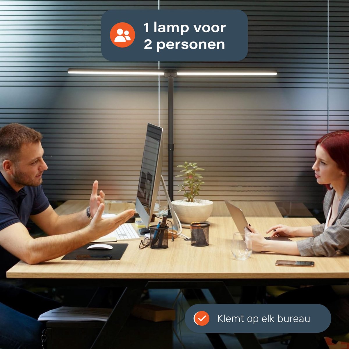 Skoov Bureau lamp LED Dimbaar - Monitor thumbnail 3