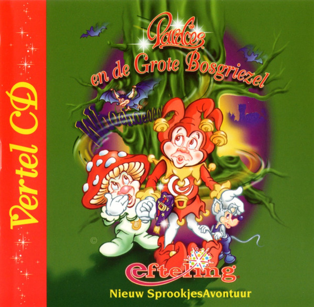 Pardoes en de grote bosgriezel - Cd
