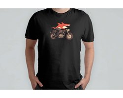 Red Shark - T Shirt - Funny - Hilarious - LOL - Sarcastic - TooFunny - Grappig - Hilarisch - Lachbuien - DrogeHumor