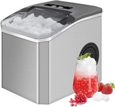 Bol.com Rumi ijsblokjesvormen - Ijsblokjesmaten machine - IJsmaker - 12 KG per 24H - 9 Blokjes per 7 minuten - Draagbaar - 2 IJs... aanbieding