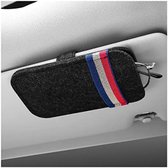 Sac de rangement universel pour lunettes de soleil Selbro ® - Zwart - Porte-lunettes compact pour voitures, fourgonnettes et SUV