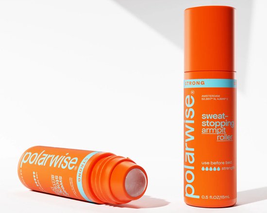 Polarwise Armpit Roller Strong – Krachtige anti-transpirant roller | Langdurige zweetbescherming