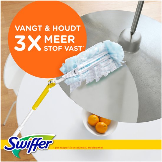 Kit Swiffer Duster XXL Original - 1 manche + 2 Recharges