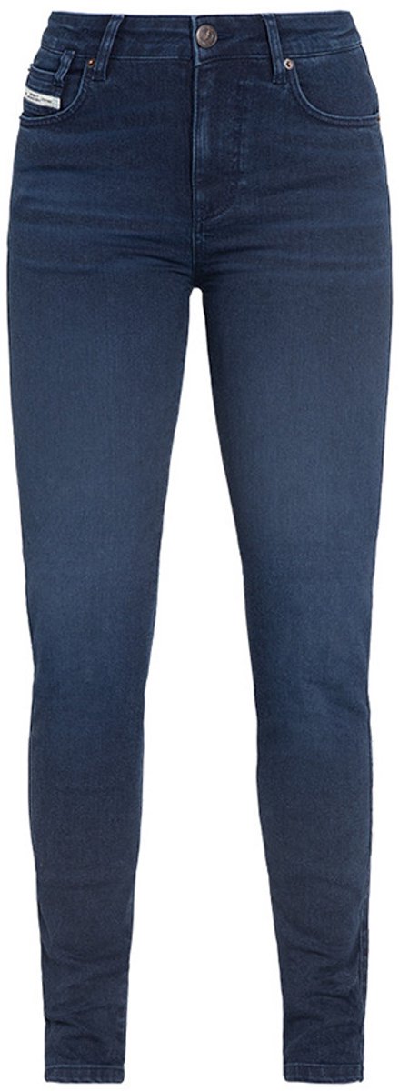 John Doe Ruby Dames Monolayer Motorjeans Donkerblauw - Broek