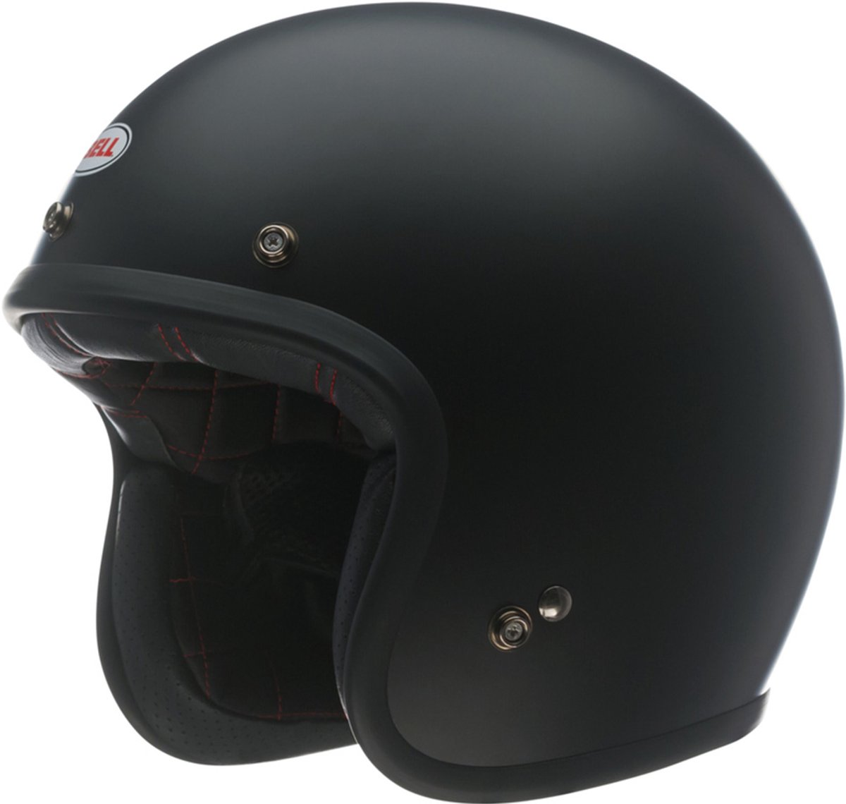 Bell Custom 500 Matte Black Open Face Helmet L - Maat L - Helm
