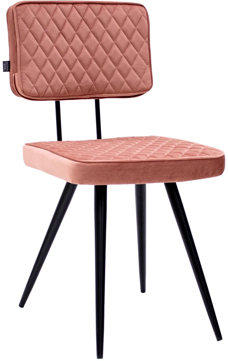 Kick eetkamerstoel Toby - roze