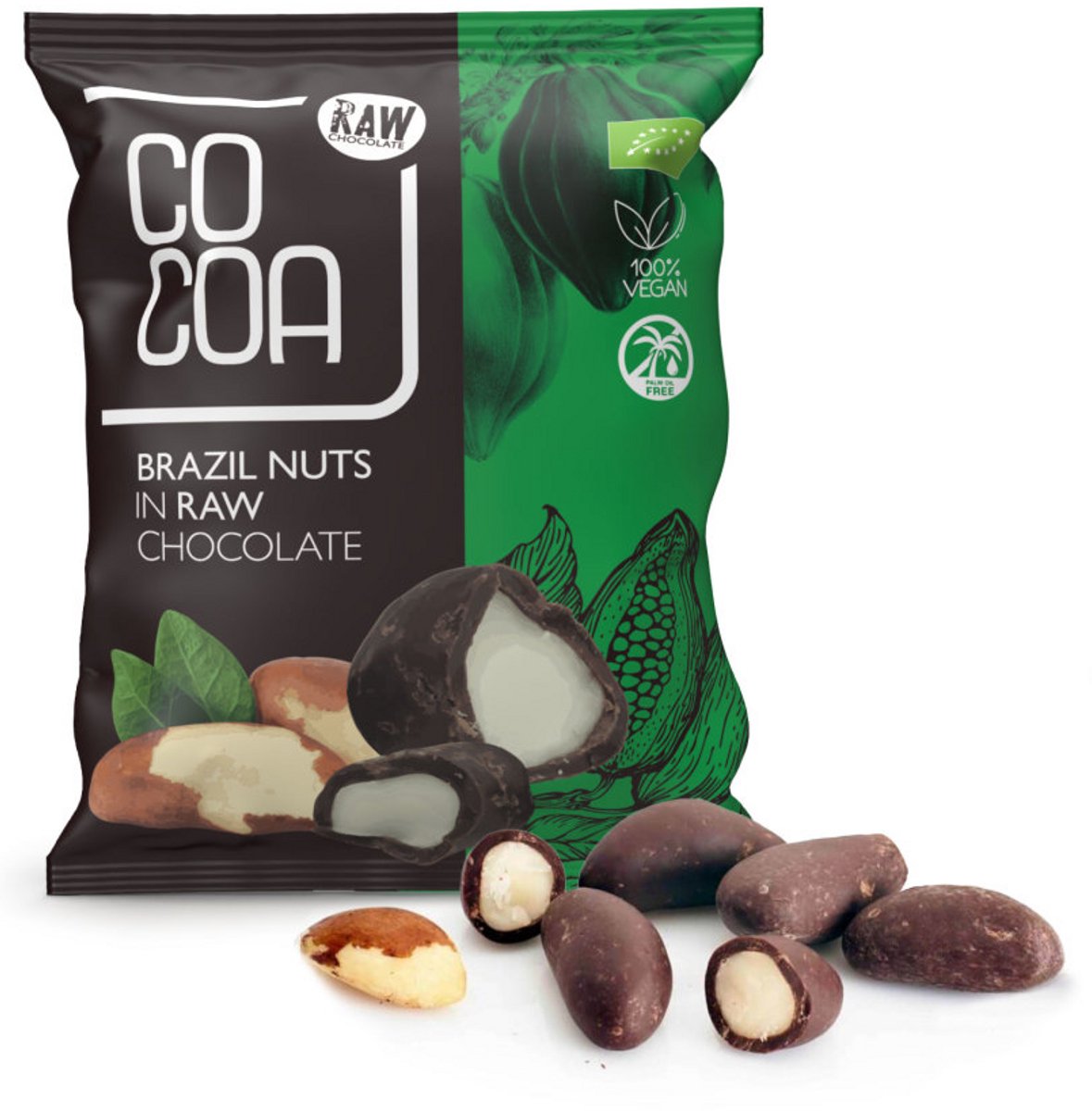 Goedkoopste Cocoa Paranoten Pure Chocolade RAW 70GR