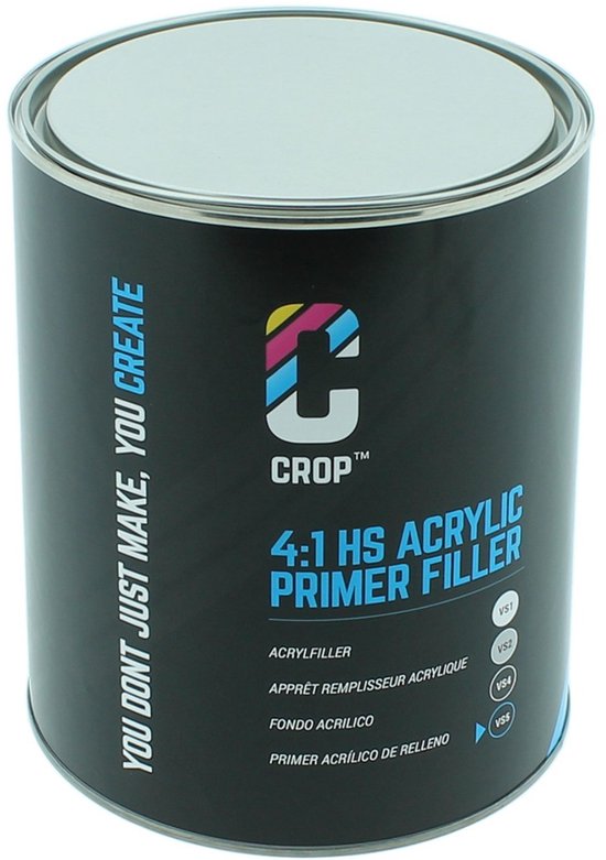 Base de maquillage Acryl CROP 2K HS NOIR VS5 - Bidon de 4 litres
