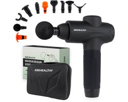 2BEHEALTHY Massage Gun Professioneel XG10 - Incl. 10 Opzetstukken - Massage Pistool - Massage Apparaat - Massagegun - Spier Massage - Spieren & Gewrichten