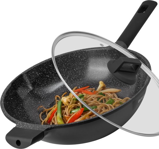 WOK BIKO 32 CM SANS PFAS