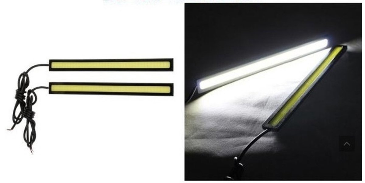 17CM LED - DRL - Wit - 12 volt