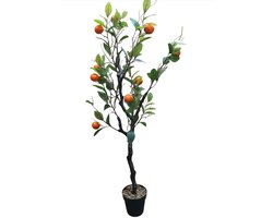 Mica Decorations kunstplant mandarijnboom H120xD50cm
