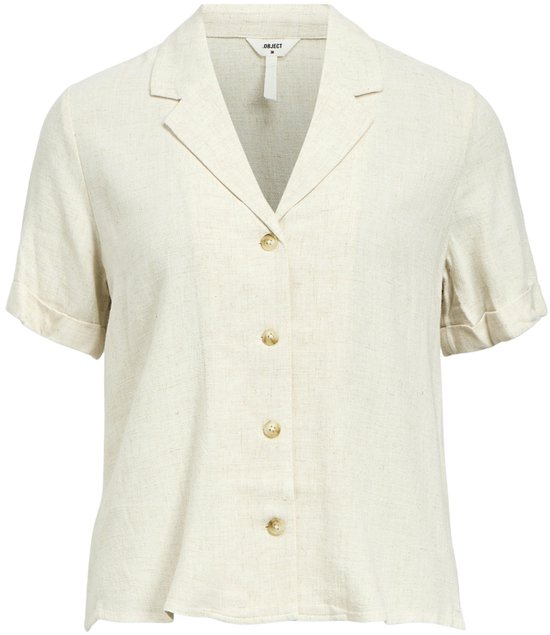 Objnoelle S S Knit T Shirt Sandshell main image 1