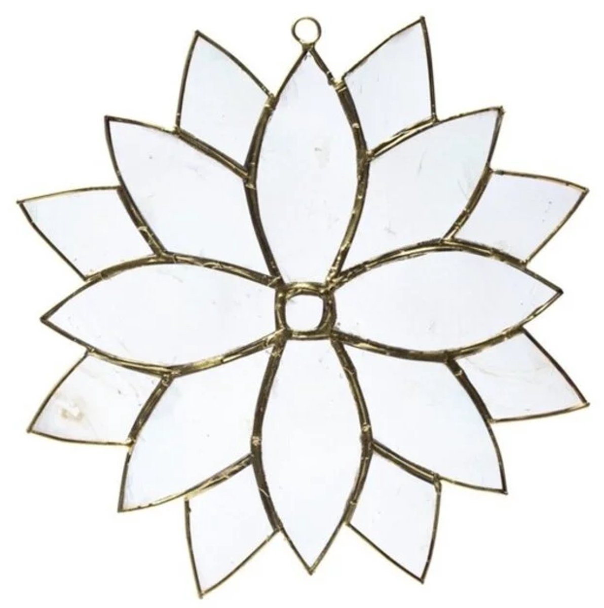 Raamhanger lotus capizschelpen