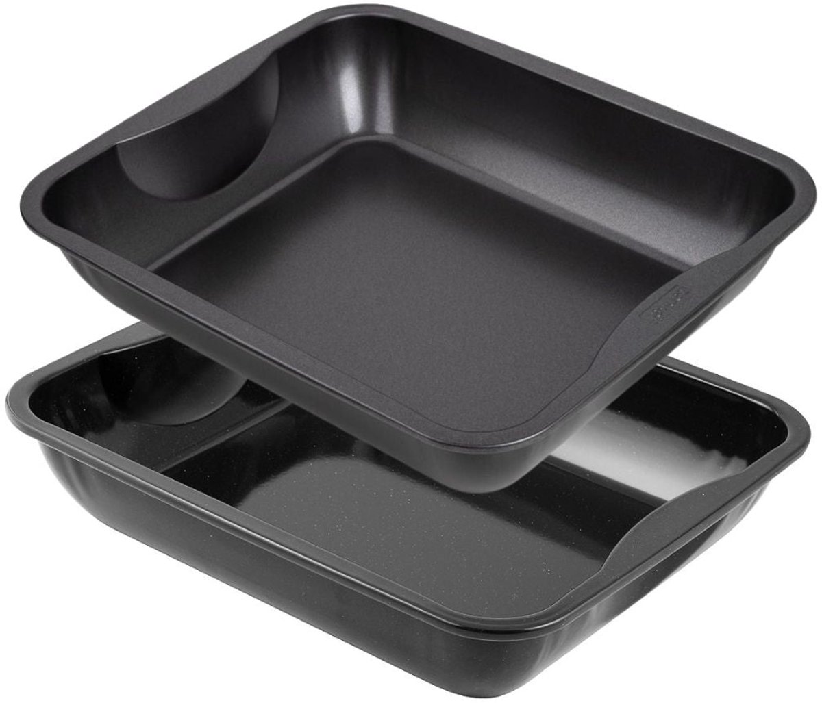 Set van 2 XXL ovenschaal rechthoekig 40 x 24 cm Zenker Special Cooking