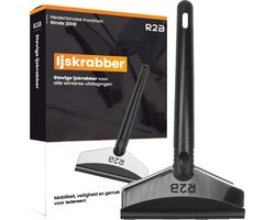 R2B Stevige IJskrabber auto - Extra breed - RVS & Gehard kunststof - Ruitenkrabber auto - Glaskrabber - Glasschraper - Autoaccessoires