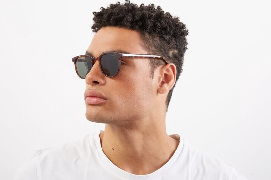 Komono Zonnebril Francis Tortoise S2254 Bruin - Dames & Heren van Komono — afbeelding 3