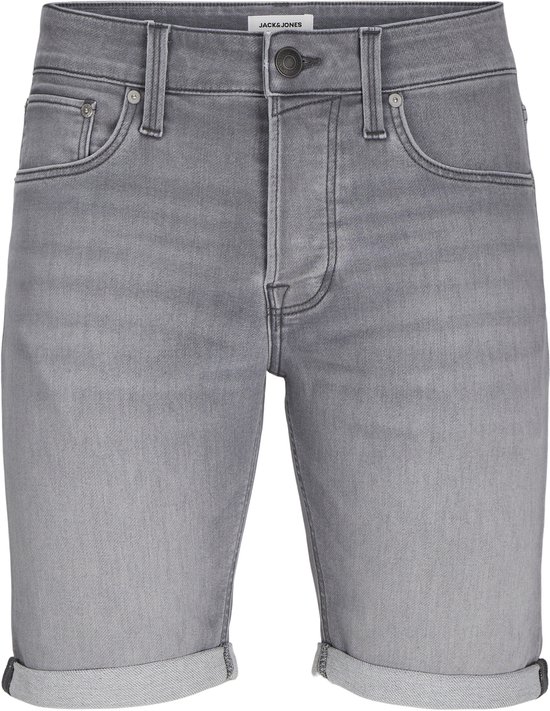 JACK&JONES PLUS JJIRICK JJICON I.K. SHORTS GE 063 SN PLS Heren Broek - Grey Denim