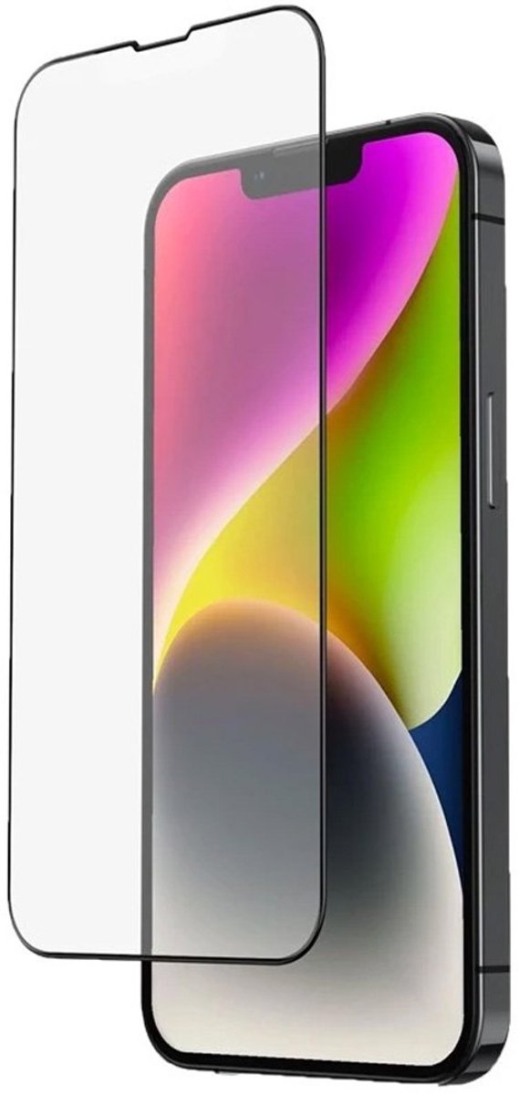 Mobiq - Edge-to-edge Glazen Screenprotector geschikt voor iPhone 16e (2025) - transparant