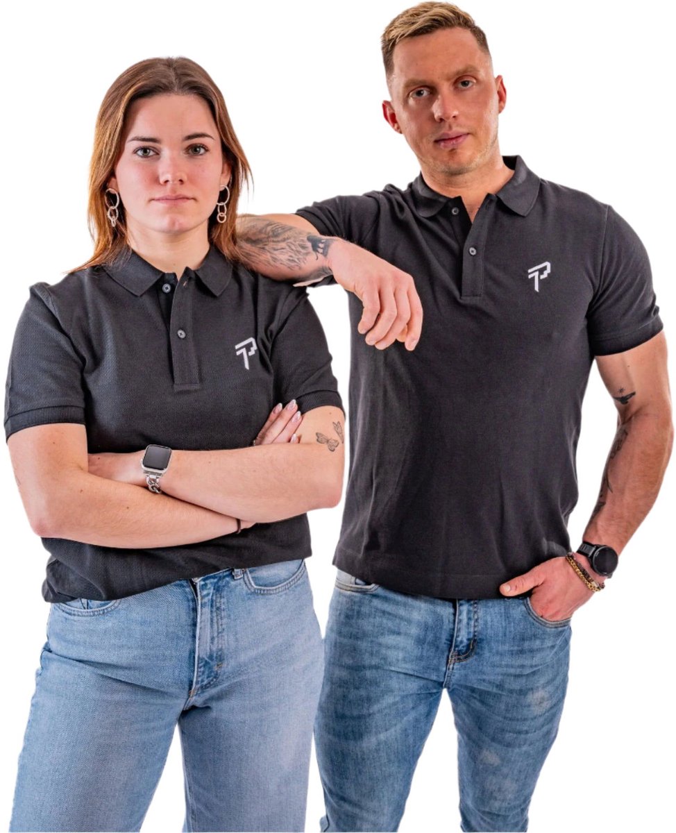 Proma Sports - Everyday Polo - Black - XL - Unisex - Casual - Teamsports - Racketsports