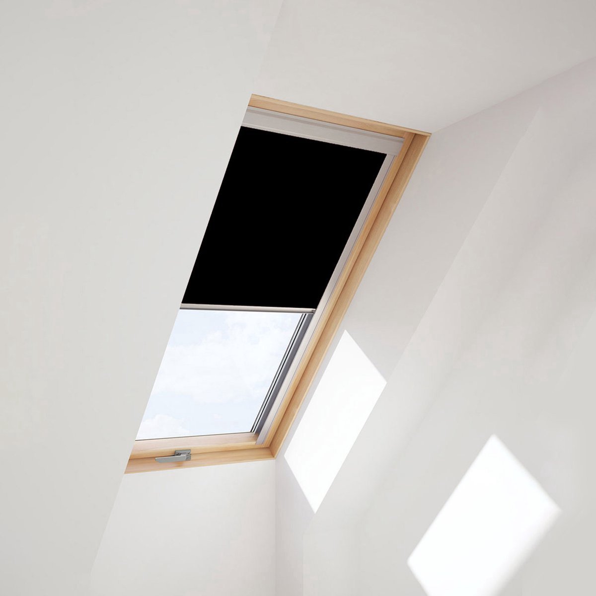 Contrio verduisterende rolgordijn voor Velux ® dakraam - GGL - MK10 Blauw (78x140)