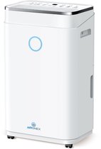 Aironex Luchtontvochtiger 20 ltr - Ontvochtigt 20 liter per dag - Voorkomt Schimmel - Stil - Geschikt voor woonkamer, slaapkamer, badkamer, kelder en garage - Vochtvreter- Luchtontvochtiger en Luchtreiniger- Luchtontvochtiger slaapkamer- Dehumidifier