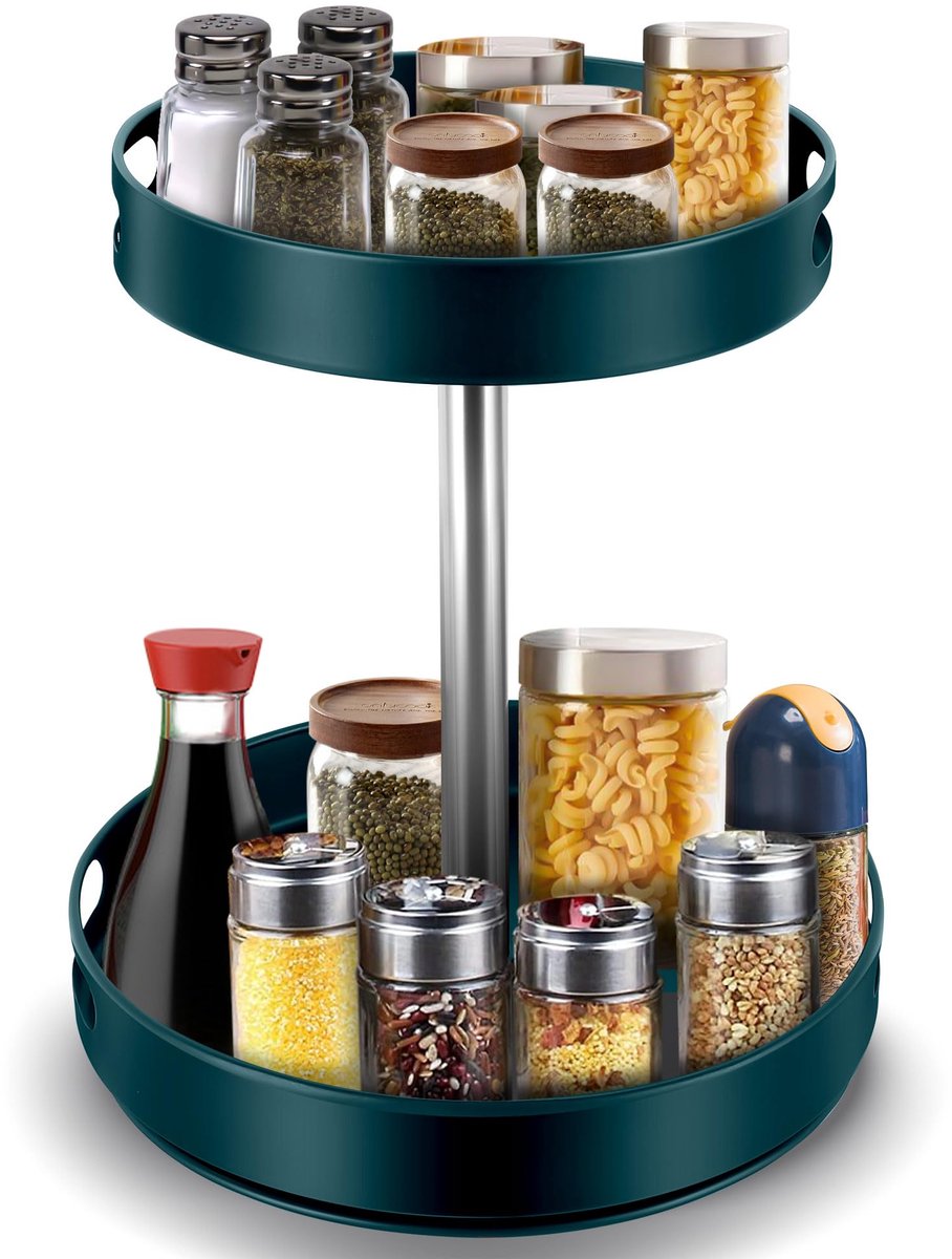 My Ninki ® Handige Draaibare Kruiden- en Opbergorganizer voor Keuken en Huis met Verstelbare Hoogte
