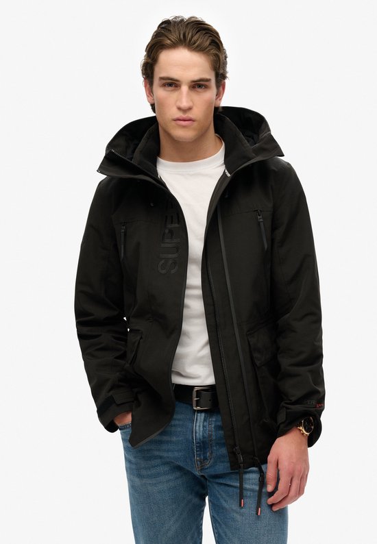Superdry - Ultimate Windbreaker met capuchon en borduursel - Heren