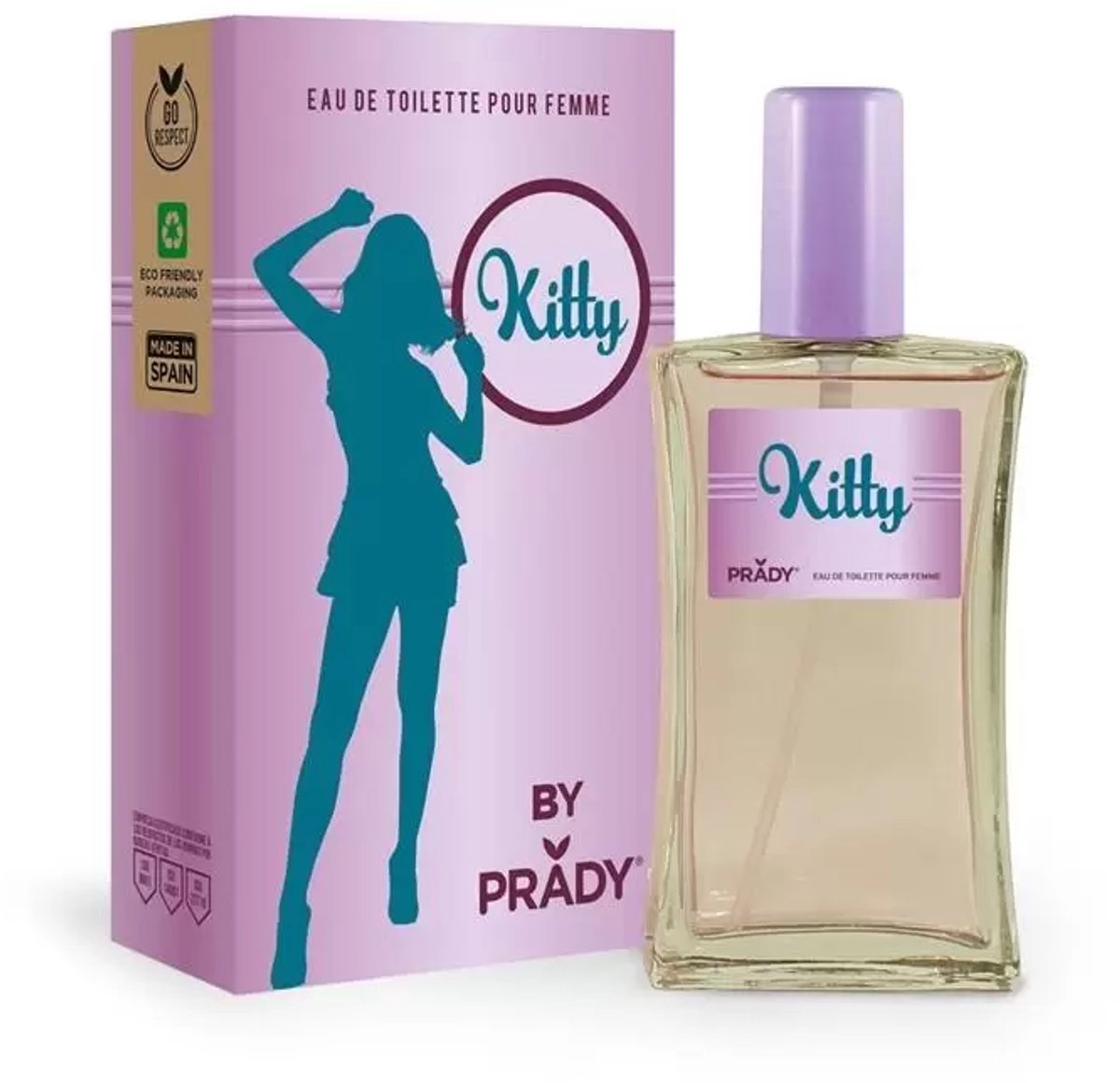 By Prady Kitty Eau de Toilette Pour Femme 90ML