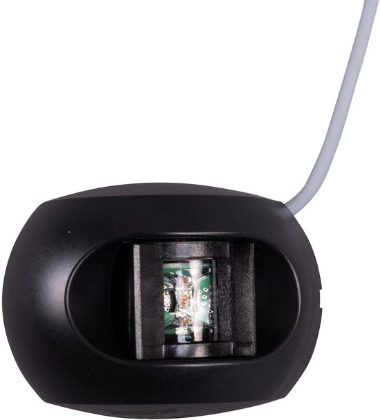 Foto: Aqua signal serie 34 zwart bakboord led navigatielicht