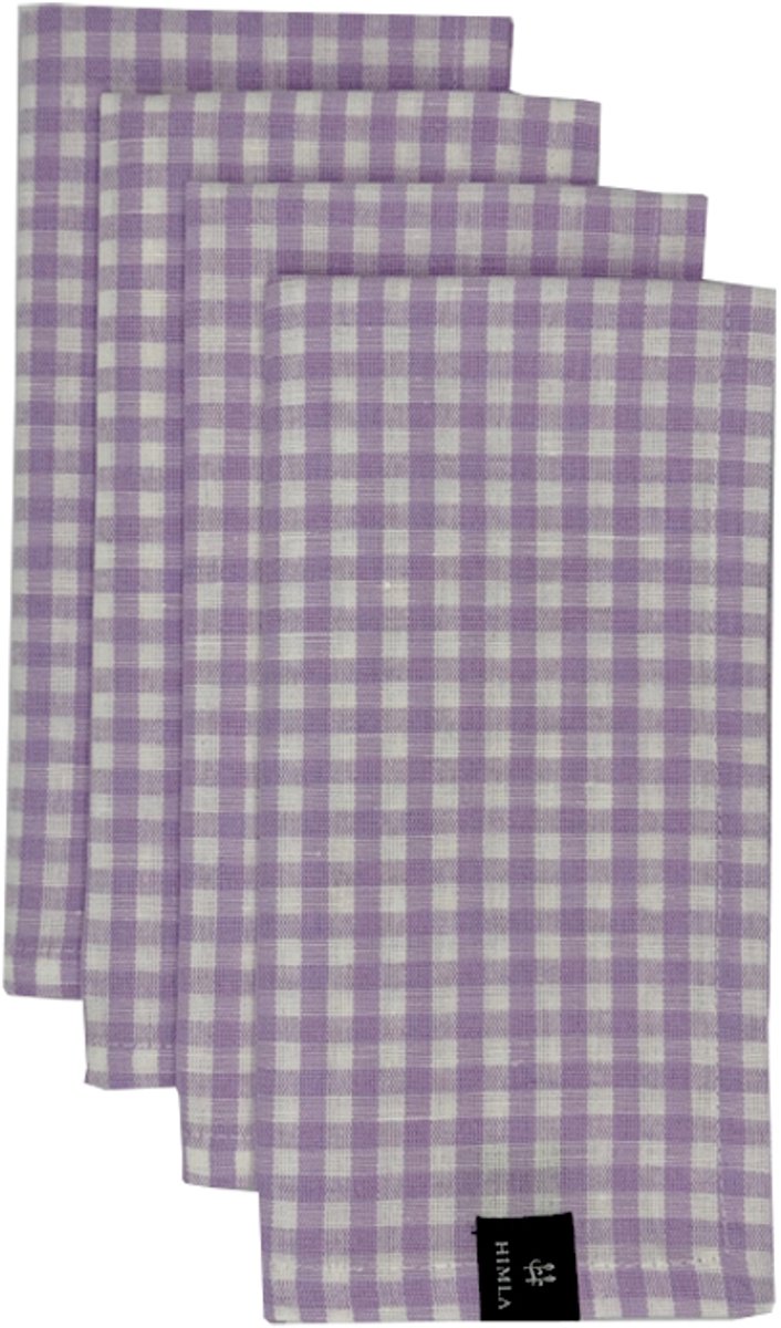 Rut servet 45x45 orchid set van 4