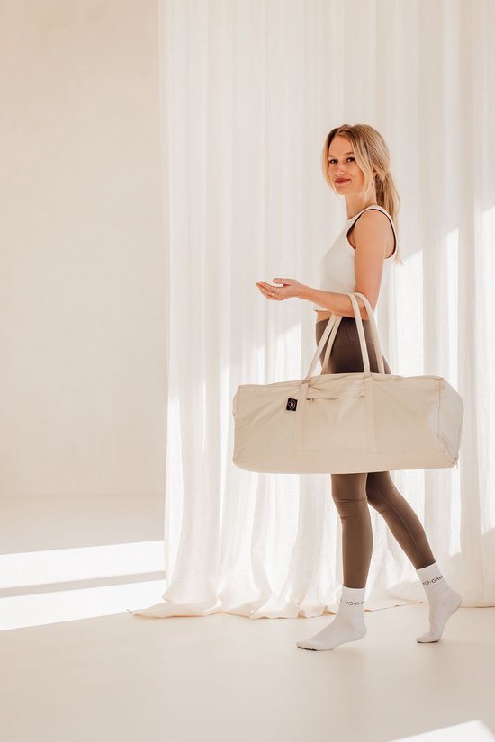 Luxe yogatas hummer sand van Merkloos — afbeelding 2