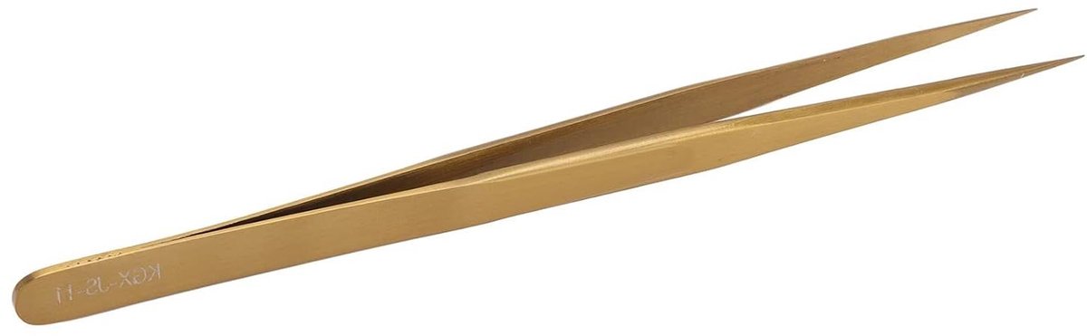 Precisiepincet Antimagnetisch Lange Levensduur voor Pc-klokken (gouden)