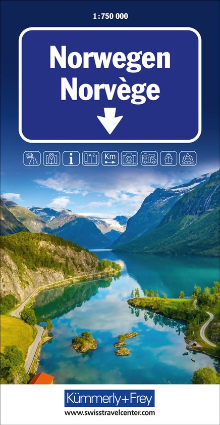 Road maps- Norway - cover