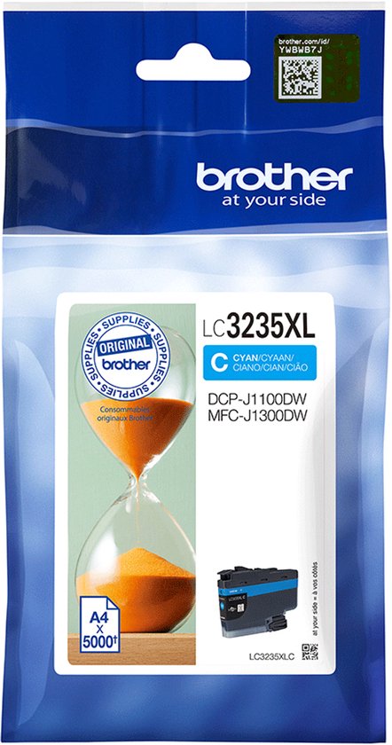 Brother Original Ink Cartridge Brother LC-3235XLC Cyan