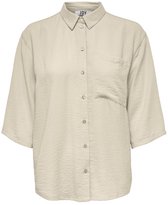 Chemisier femme JDY JDYDIVYA LIFE 3/4 LOOSE SHIRT WVN NOOS - Coquillage