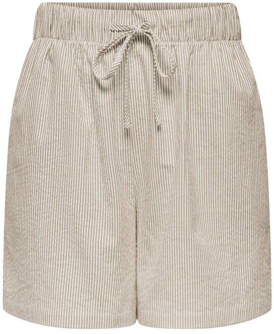 ONLY ONLAUGUSTA SHORTS WVN NOOS Pantalon pour femme - Feather plume Cloud Dancer