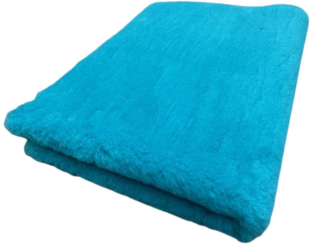 Vet Bed - Turquoise Zeegroen - Antislip Hondenmat - 2 Stuks - 75 x 50 cm - Turquoise Zeegroen - Waterafstotend - Latex Antislip - Benchmat Hond - Hondendeken - Hondenkleed - Machinewasbaar