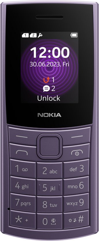 NOKIA 110 - Arctic Purple - 4G - 2024 - USB-C