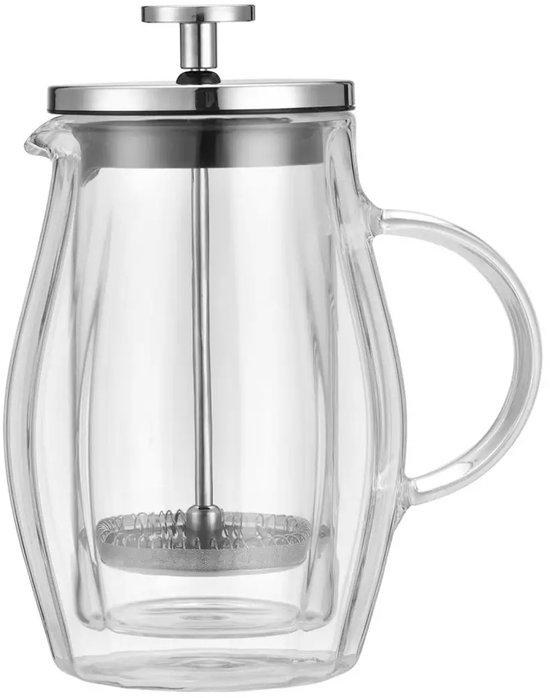 Coffee à piston Klausberg KB7682 - Verseuse en Verres à double paroi (0 L)