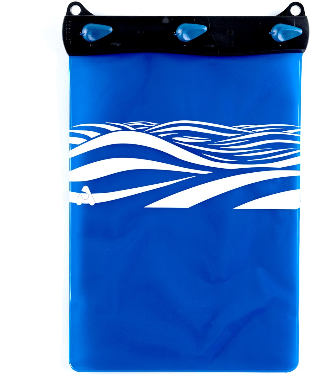 Waterdichte schoudertas - wave blauw